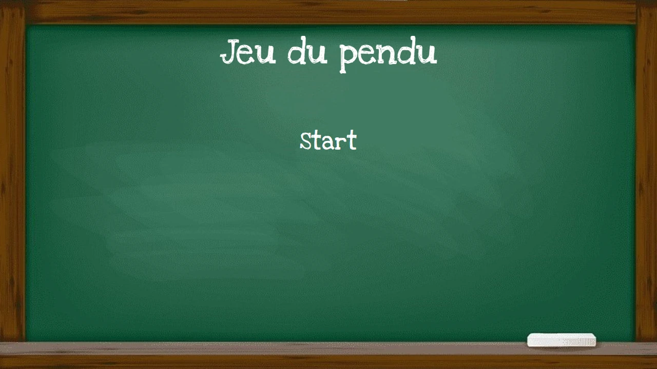 Jeu du pendu
